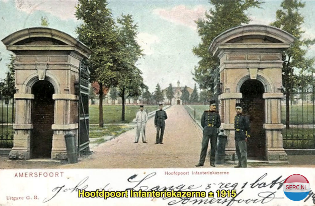 Historische foto van Kazerne in Amersfoort