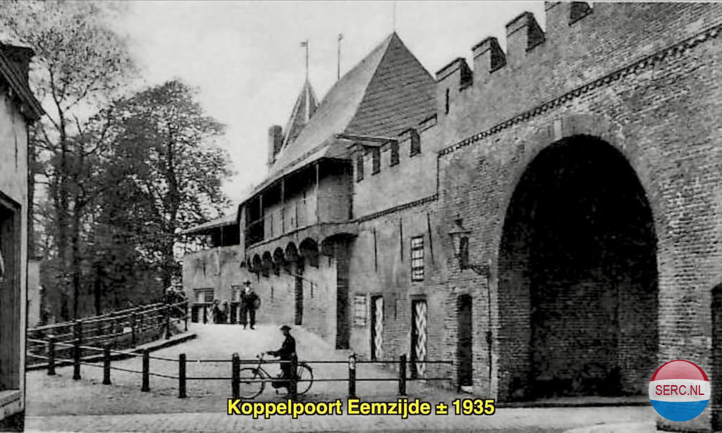 Historische foto van Poorten in Amersfoort