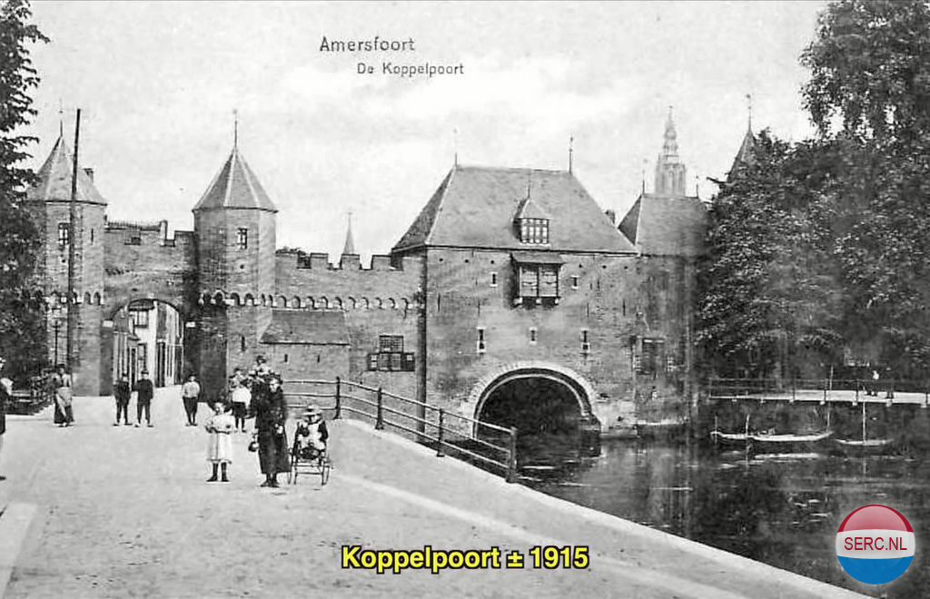 Historische foto van Poorten in Amersfoort