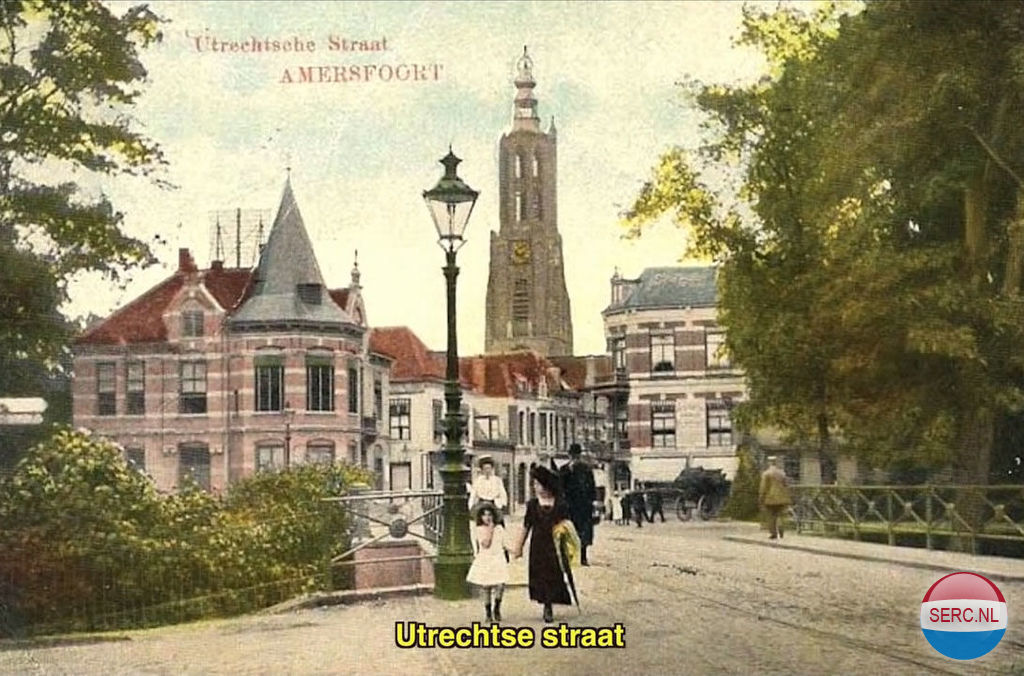 Historische foto van Utrechtsestraat in Amersfoort