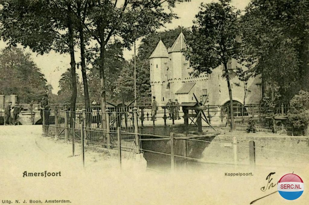 Historische foto van Poorten in Amersfoort
