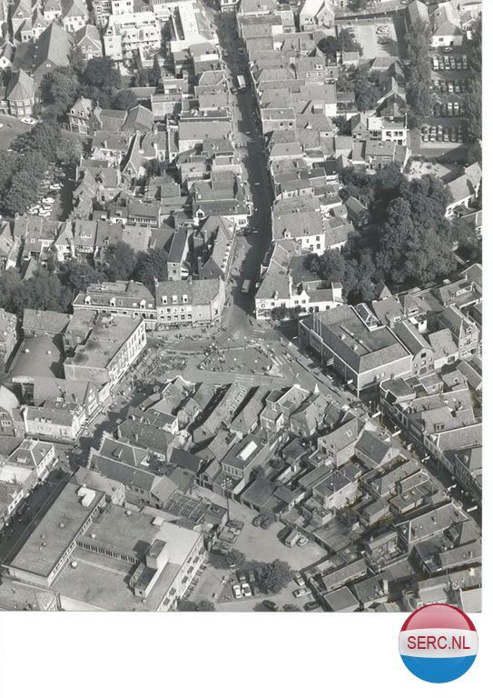 Historische foto van Luchtfoto's in Amersfoort