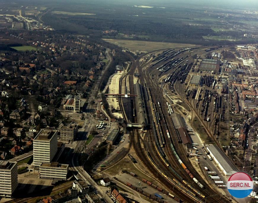 Historische foto van Station in Amersfoort