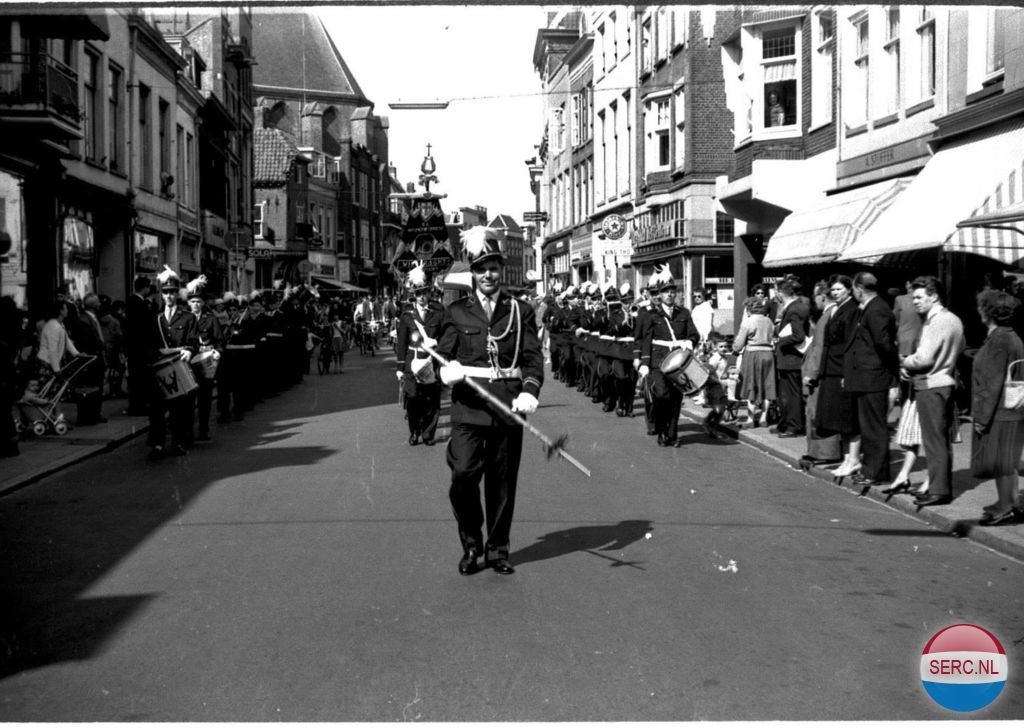 Historische foto van Langestraat in Amersfoort