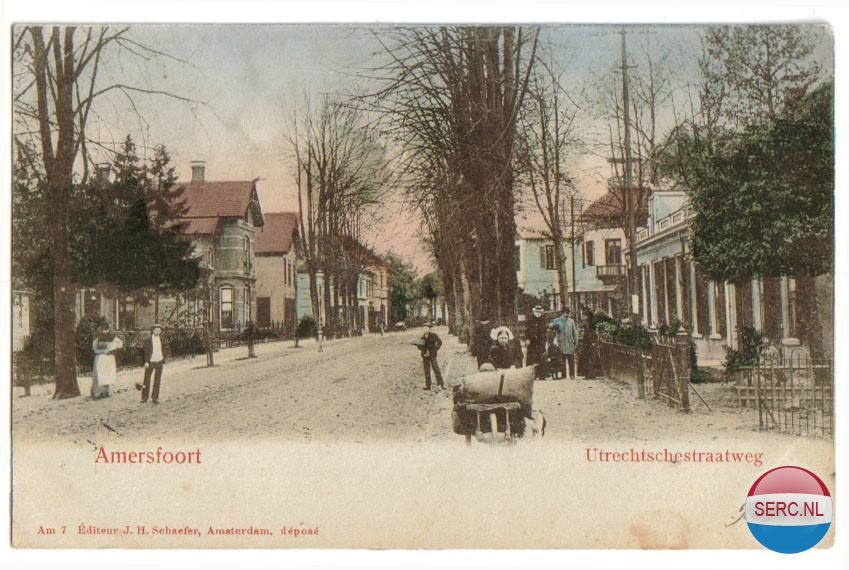 Historische foto van Utrechtseweg in Amersfoort