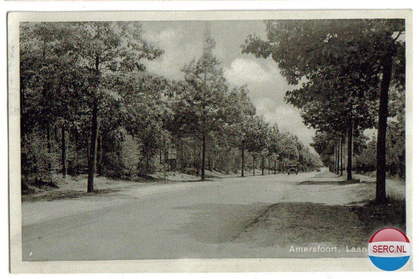 Historische foto van Laan 1914 in Amersfoort