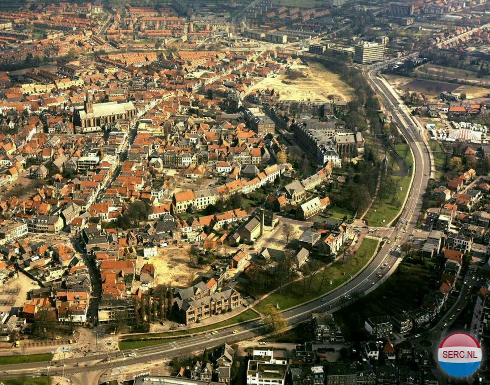 Historische foto van Luchtfoto's in Amersfoort