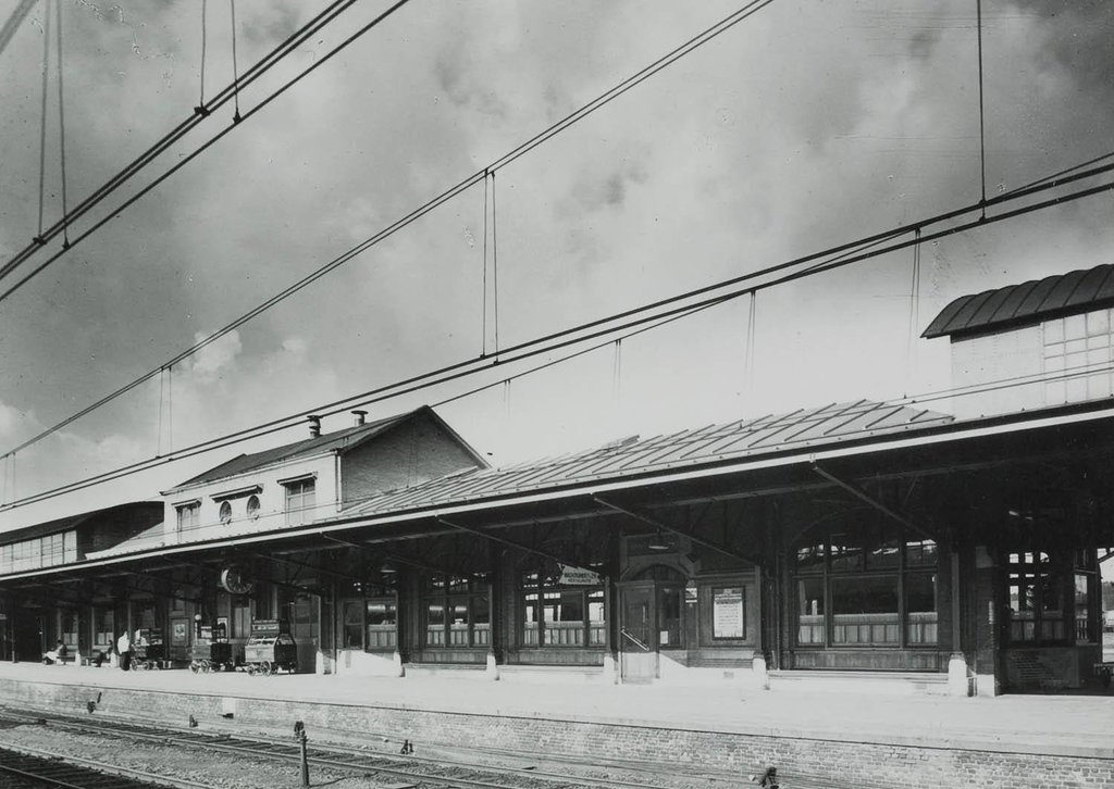 Historische foto van Station in Amersfoort