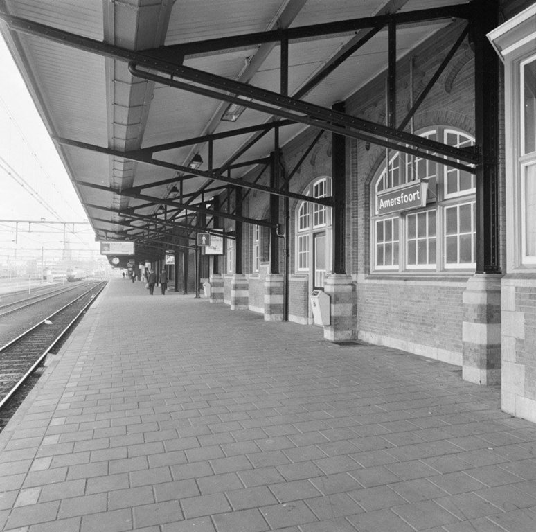 Historische foto van Station in Amersfoort