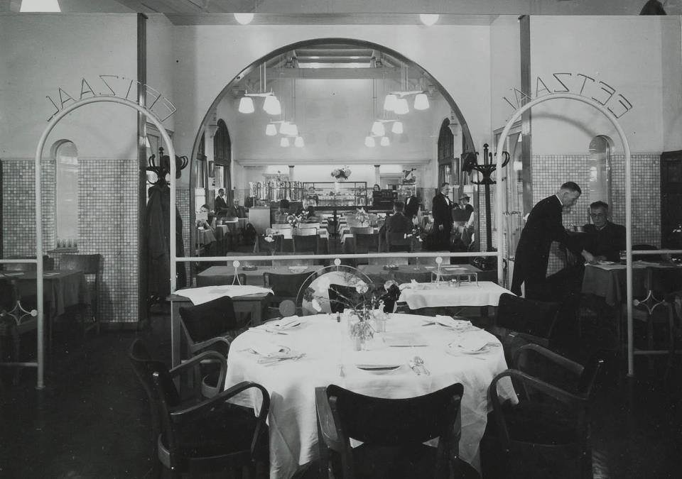 Historische foto van Station in Amersfoort