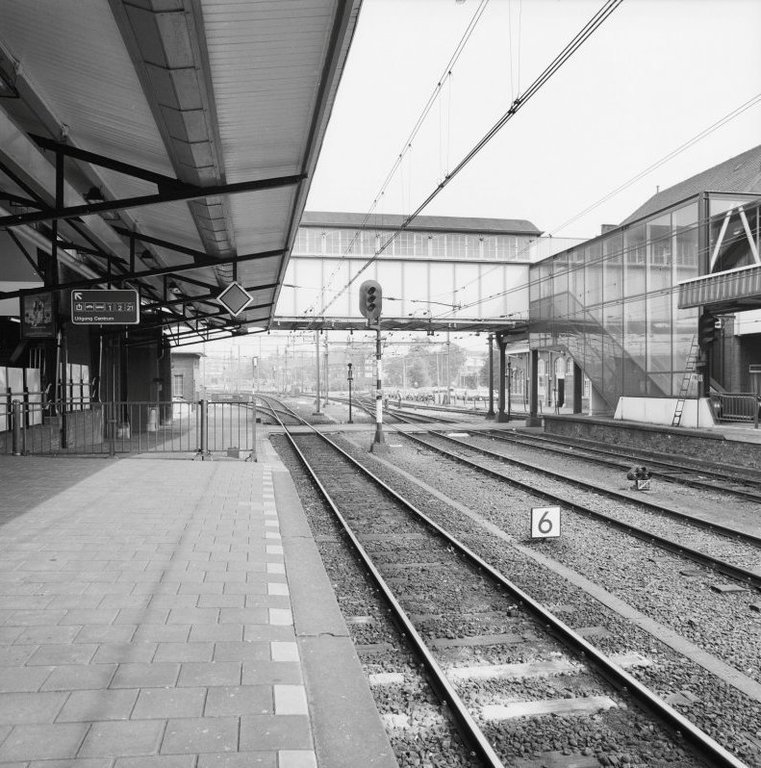 Historische foto van Station in Amersfoort