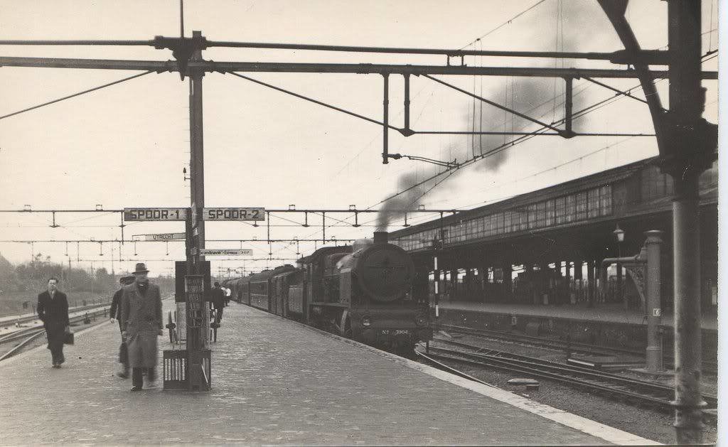 Historische foto van Station in Amersfoort