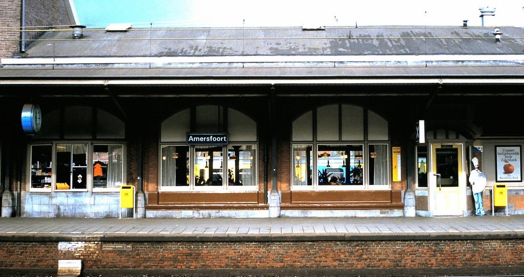 Historische foto van Station in Amersfoort