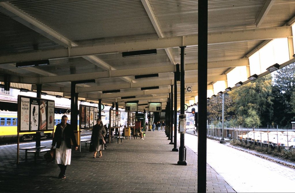 Historische foto van Station in Amersfoort