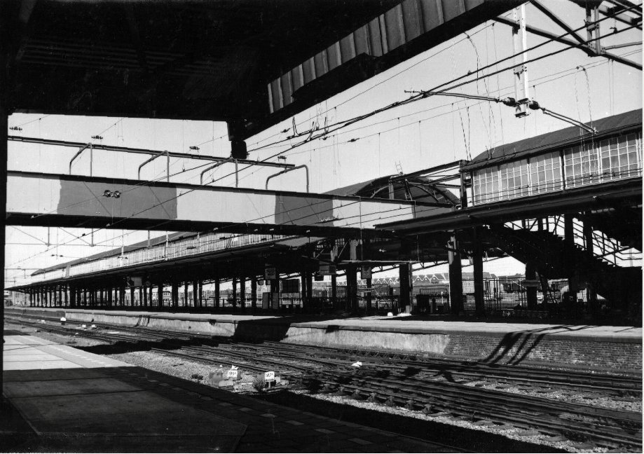 Historische foto van Station in Amersfoort