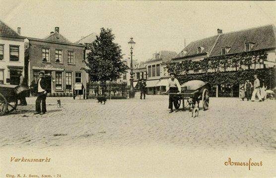 Historische foto van Varkensmarkt in Amersfoort