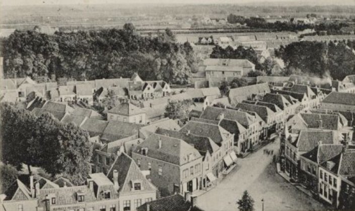 Historische foto van Varkensmarkt in Amersfoort