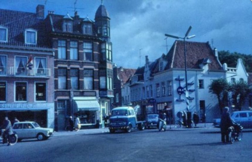 Historische foto van Varkensmarkt in Amersfoort