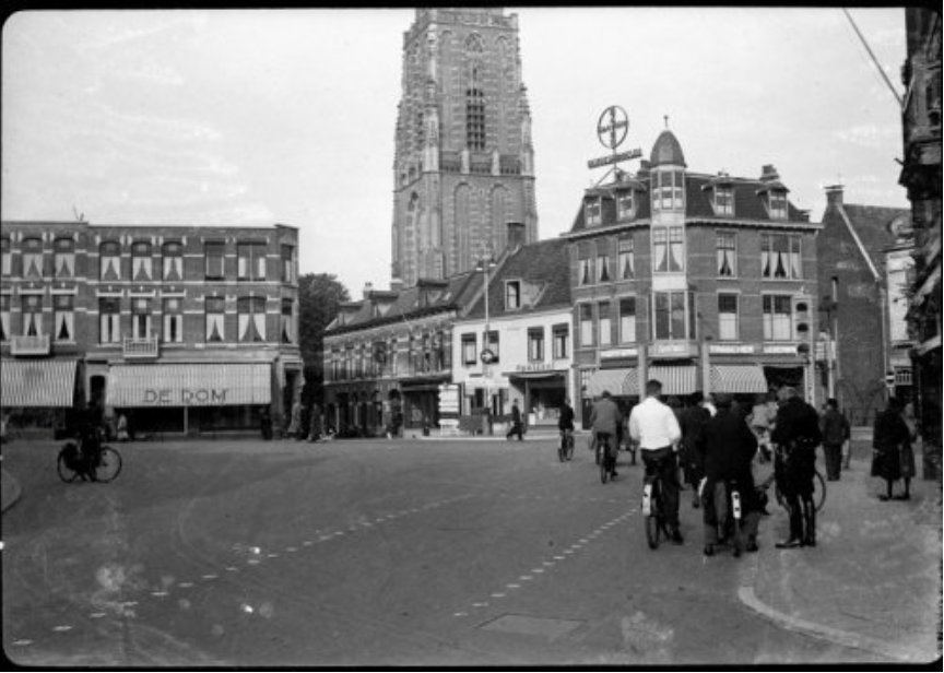 Historische foto van Varkensmarkt in Amersfoort