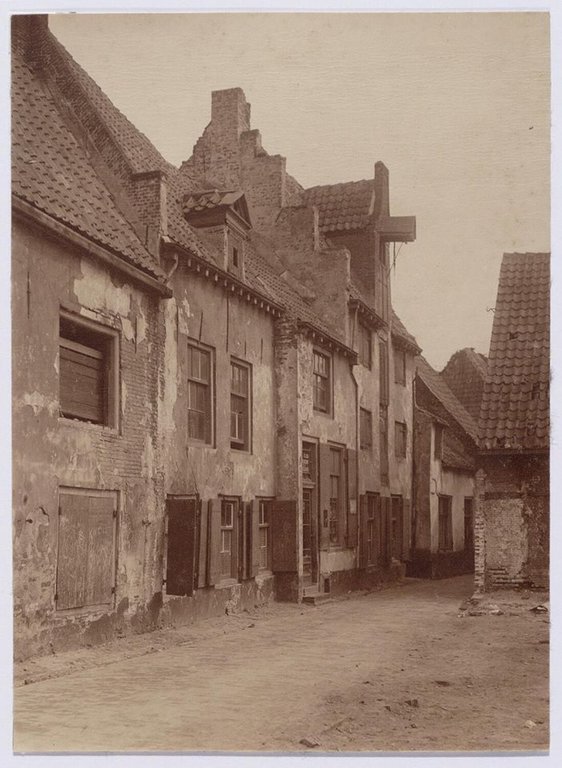 Historische foto van Paternosterstraat in Amersfoort