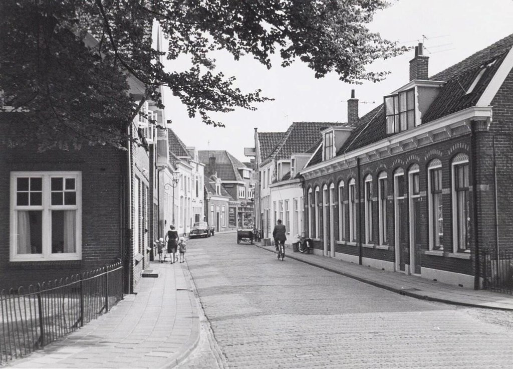 Historische foto van Bloemendalsestraat in Amersfoort