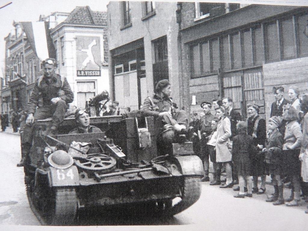 Historische foto van Tweede Wereldoorlog in Amersfoort