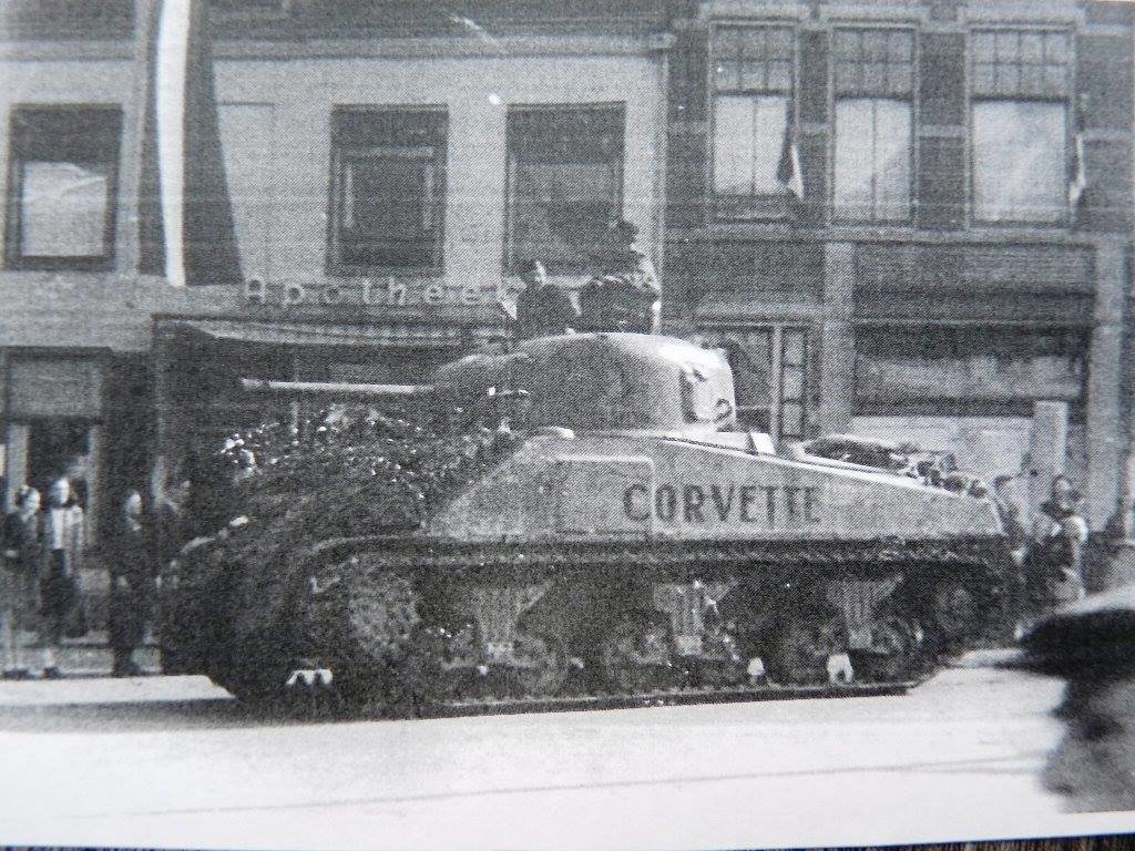 Historische foto van Tweede Wereldoorlog in Amersfoort