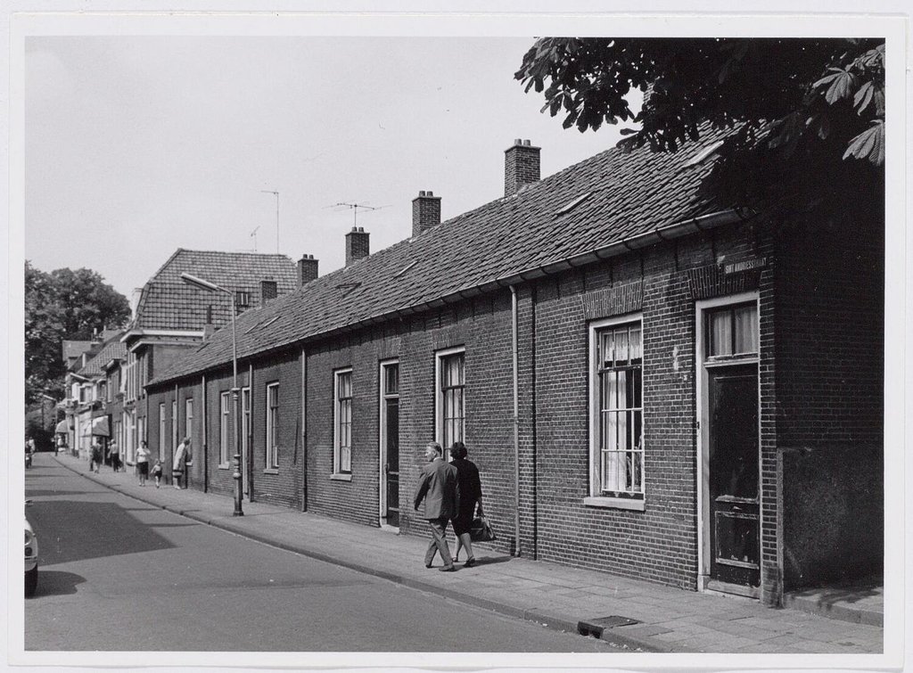 Historische foto van Sint Andriesstraat in Amersfoort