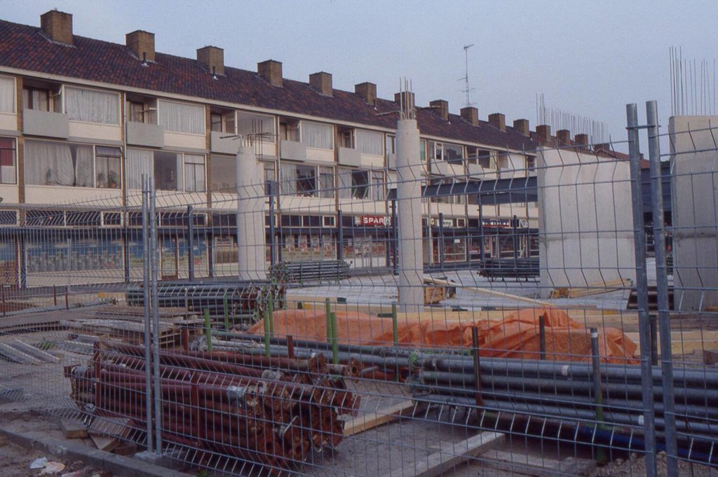 Historische foto van Neptunusplein in Amersfoort