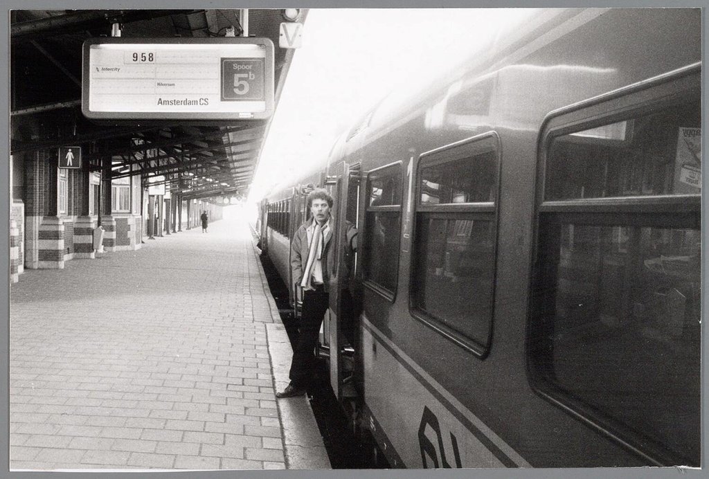 Historische foto van Station in Amersfoort