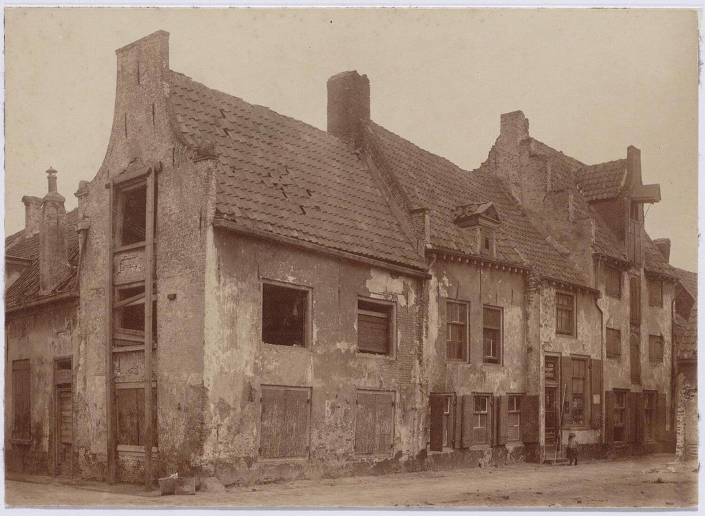 Historische foto van Paternosterstraat in Amersfoort