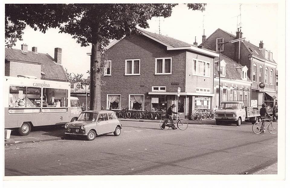 Historische foto van Leusderweg in Amersfoort