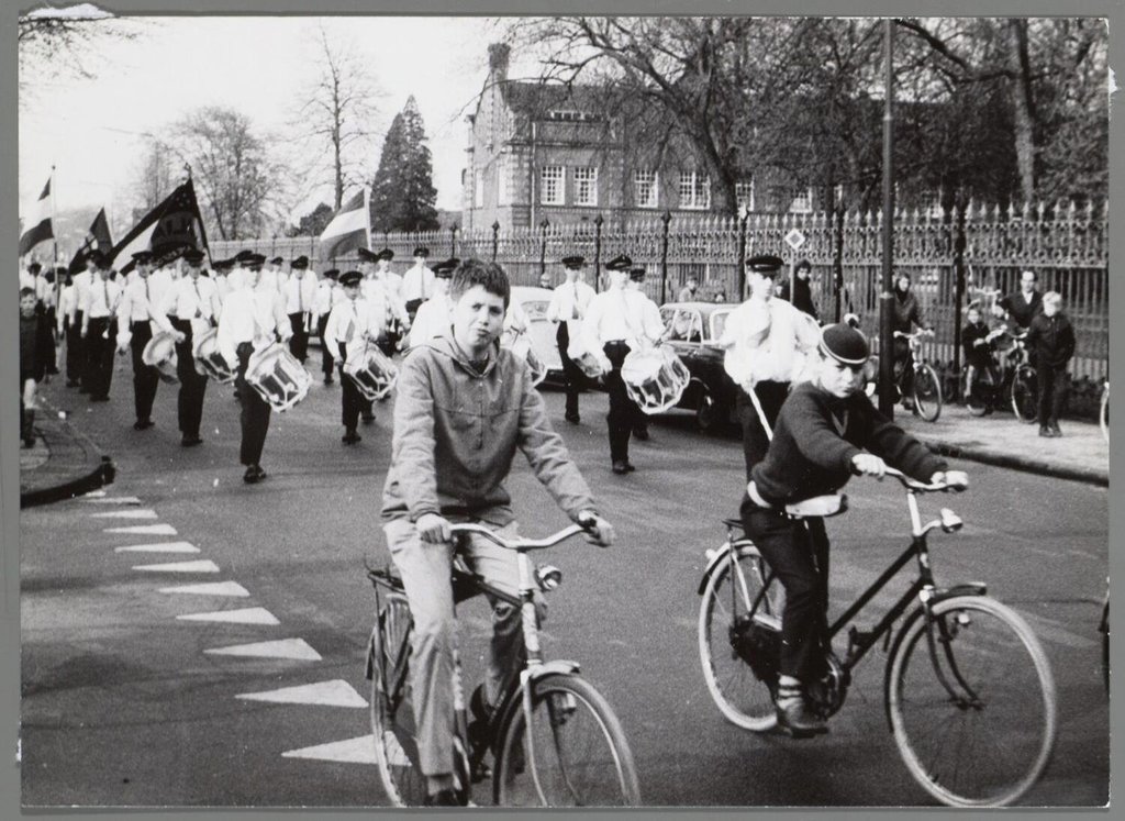 Historische foto van Leusderweg in Amersfoort