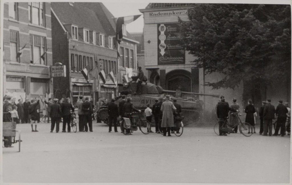 Historische foto van Tweede Wereldoorlog in Amersfoort