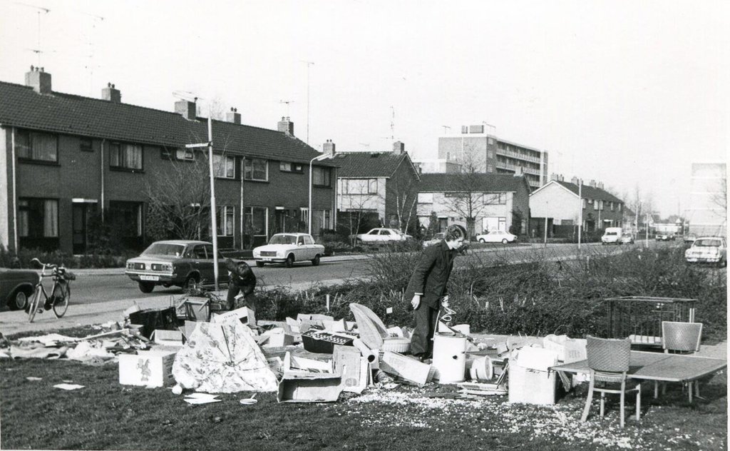 Historische foto van Trekvogelweg in Amersfoort