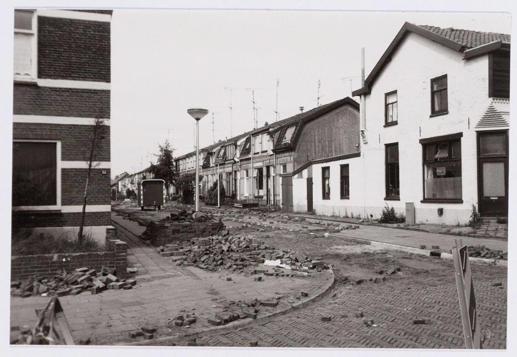 Historische foto van Gerrit van Stellingwerfstraat in Amersfoort