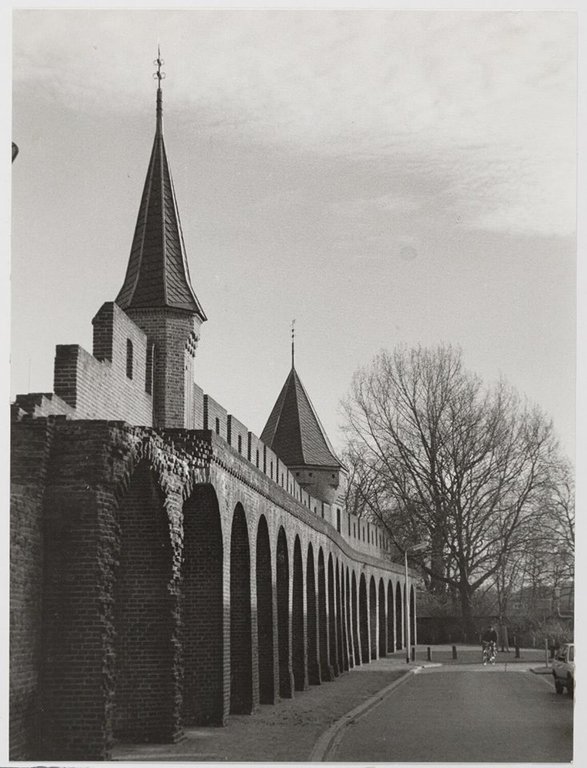 Historische foto van Stadsmuur in Amersfoort