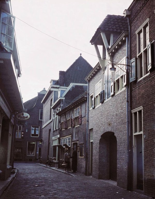 Historische foto van Krankeledenstraat in Amersfoort