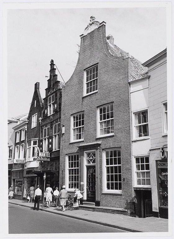 Historische foto van Langestraat in Amersfoort