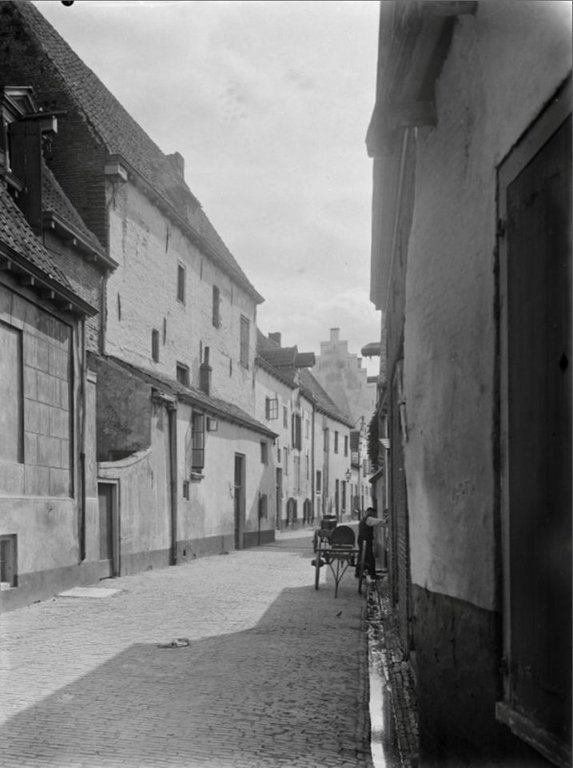 Historische foto van Muurhuizen in Amersfoort