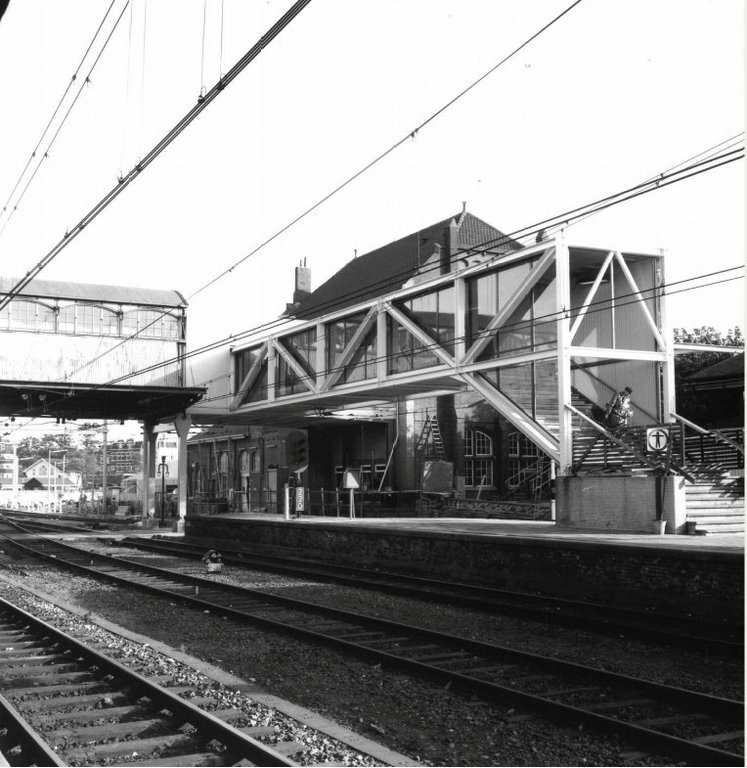 Historische foto van Station in Amersfoort