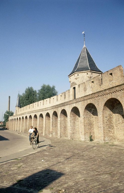 Historische foto van Stadsmuur in Amersfoort