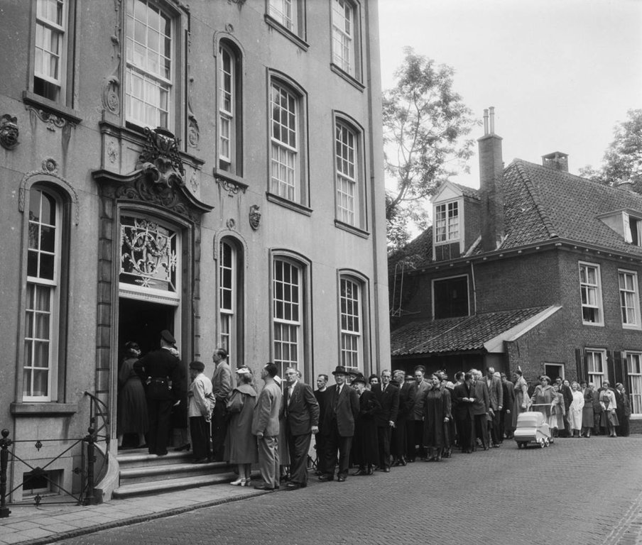 Historische foto van Zuidsingel in Amersfoort