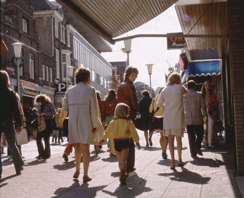 Historische foto van Utrechtsestraat in Amersfoort