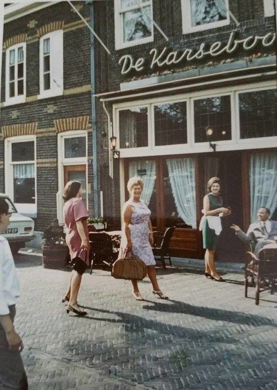 Historische foto van Lieve Vrouwekerkhof in Amersfoort