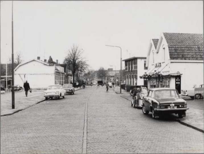 Historische foto van Leusderweg in Amersfoort