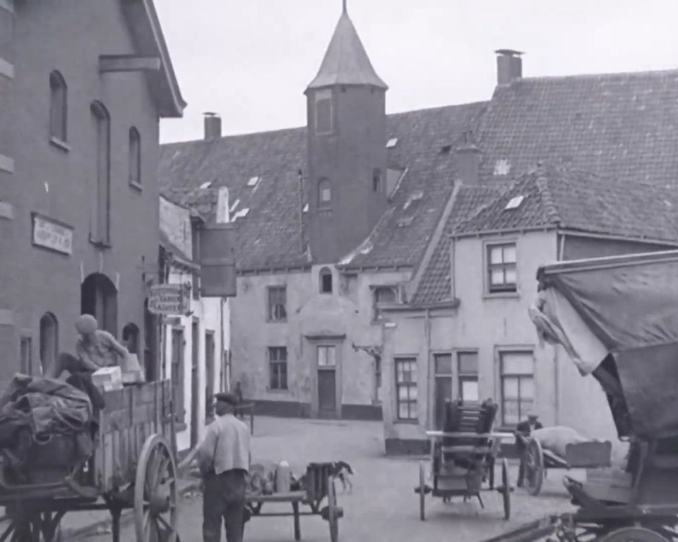 Historische foto van Muurhuizen in Amersfoort