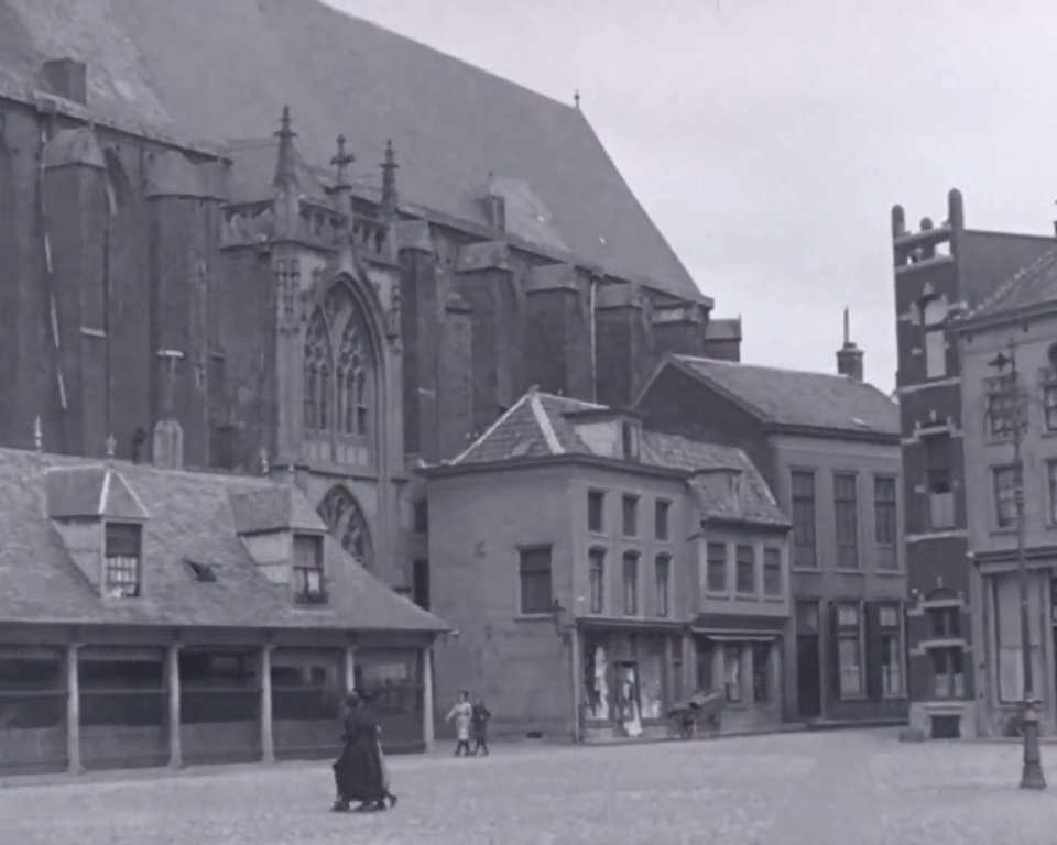 Historische foto van Hof in Amersfoort