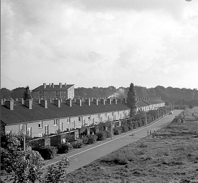 Historische foto van Thomas Ainsworthlaan in Amersfoort