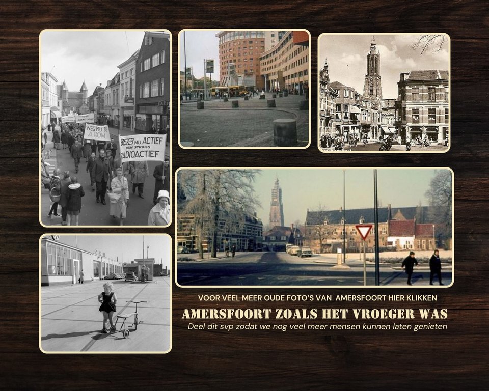 Historische foto van Overzicht in Amersfoort